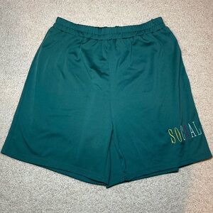 SHEIN Green Casual Shorts